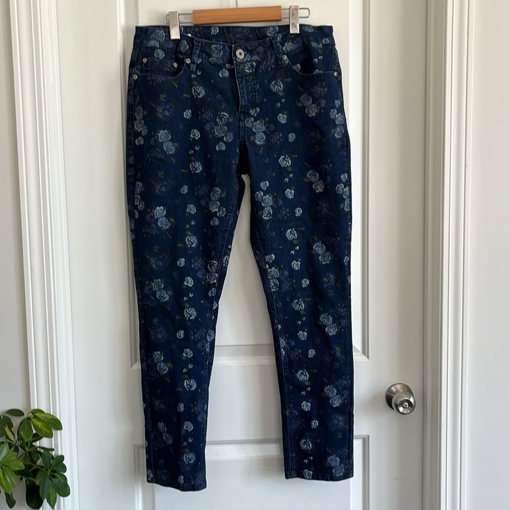 Royalty by YMI floral jeans size 12
